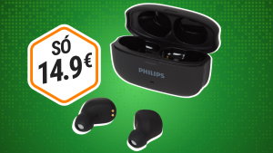 Action lança auriculares Philips com cancelamento de ruído por 14,95 euros