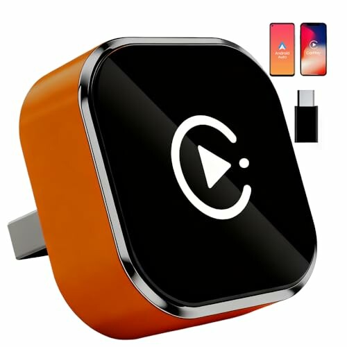 Adaptador CarPlay Inal&aacute;mbrico 2 em 1