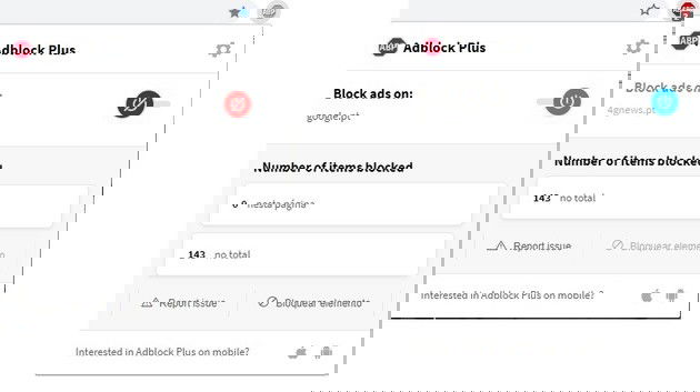 adblock desativar