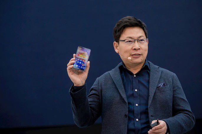 O responsável pelo segmento mobile da Huawei, Richard Yu