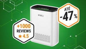 Adeus às alergias: este purificador de ar da KNKA está com quase metade do preço na Amazon