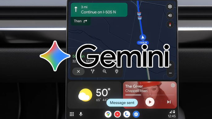 Adeus, Google Assistente: Android Auto começa a receber a IA do Gemini