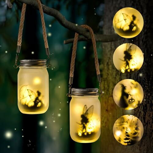 Adiwo 2 Piezas Farol Solar