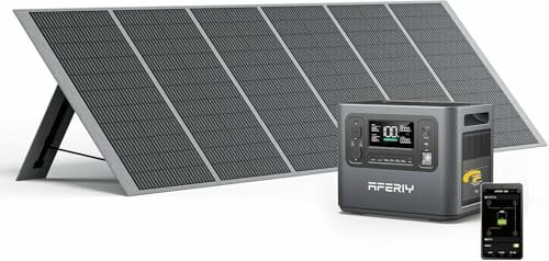 AFERIY Gerador Solar 2400 W com Painel 400 W
