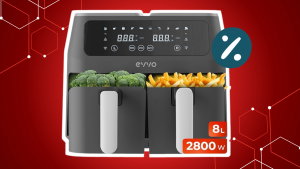 Air fryer grande e barata? Esta está a bombar e ronda os 70€ na Amazon!