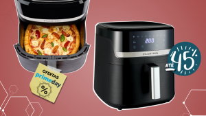 Air fryer grande e barata? Esta está a bombar no Prime Day por apenas 60 € na Amazon!