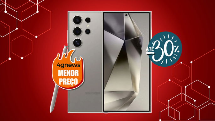 Samsung Galaxy S24 Ultra com desconto de 30%
