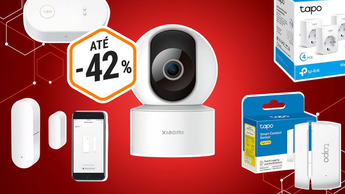 gadgtes para segurança com descontos até 42%
