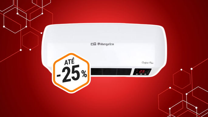 aquecedor de casa de banho Orbegozo SP 6000 com desconto de 25%