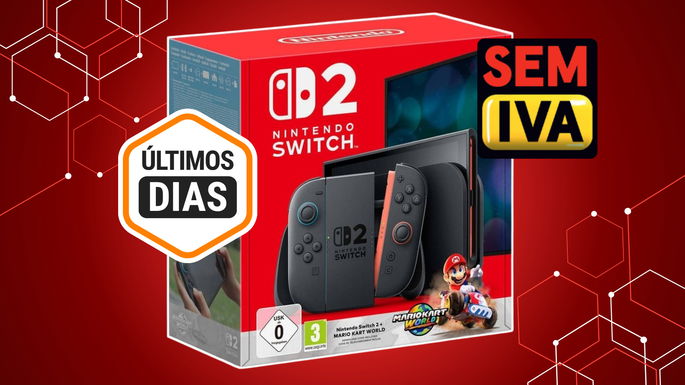 Nintendo Switch 2 ao menor preço de sempre