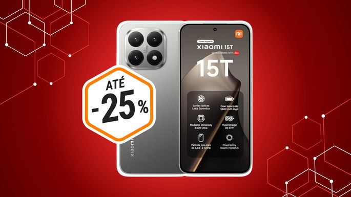 Xiaomi 15T com desconto de 25%