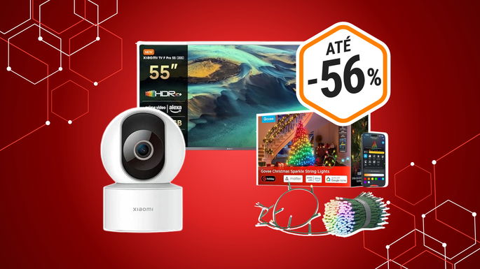 gadgtes de smart home com descontos até 56%