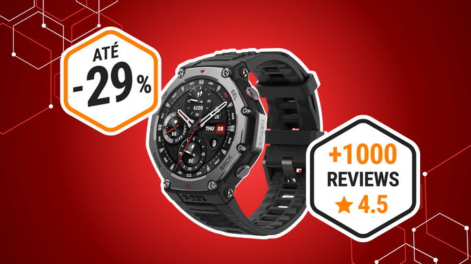 Amazfit T-Rex 3 Outdoor com desconto de 29%