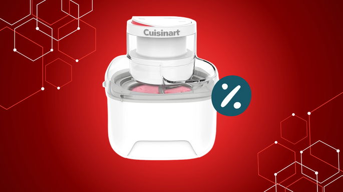 máquina de gelados da Cuisinart,