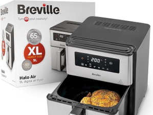 Airfryer Breville com 9 litros de capacidade a menos de 90 €