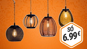 ALDI lança luminária suspensa solar que custa apenas 6,99 euros