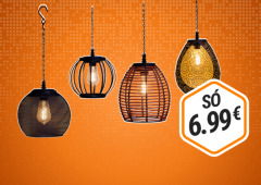 ALDI lança luminária suspensa solar que custa apenas 6,99 euros