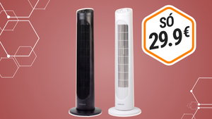 ALDI lança o ventilador de torre que vais querer ter neste verão por apenas 29,99 euros