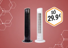 ALDI lança o ventilador de torre que vais querer ter neste verão por apenas 29,99 euros