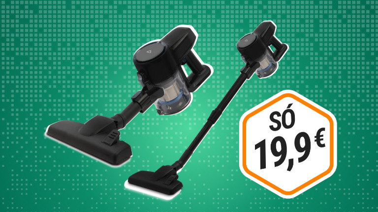 ALDI lança um aspirador vertical de 600 W por apenas 19,99 euros