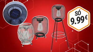 Aldi lança um candeeiro solar por apenas 9,99 euros que vais querer ter em casa