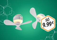 ALDI lança ventilador com LED para refrescares a tua casa por apenas 9,99 euros