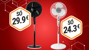 ALDI tem ventilador potente e a Amazon também: qual o melhor para o teu verão?