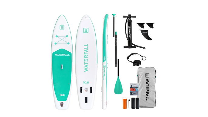 Prancha Stand Up Paddle WATERFALL 10.6 Touring Aqua PRO