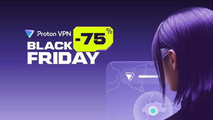 Black Friday na Proton VPN com desconto de 75%