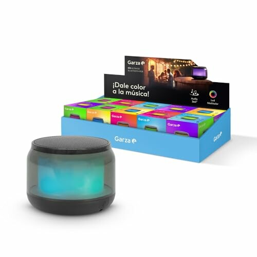 Altavoz Portátil Bluetooth 5.1 15 Modos LED