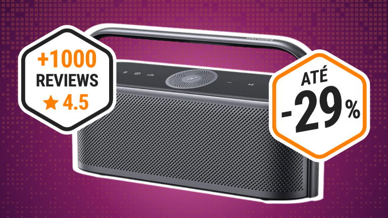 Altifalante potente da Soundcore com ótimas avaliações e desconto 29% na Amazon!