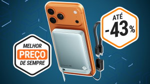 Amazon desceu o preço do powerbank INIU Qi2 de 10.000 mAh com MagSafe