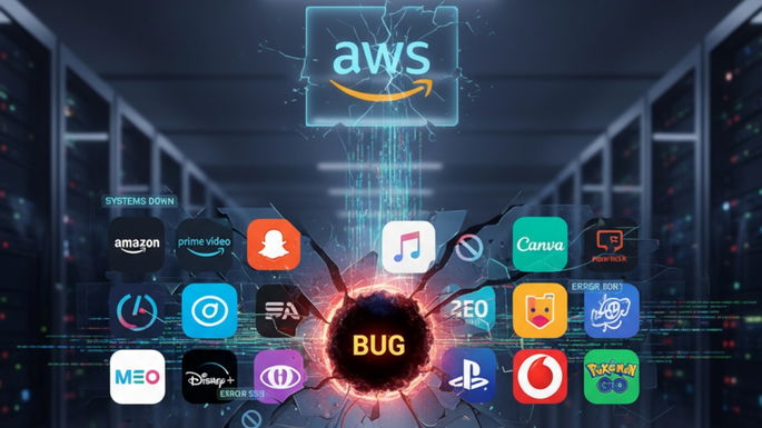 Amazon explica a falha que causou o caos na internet esta semana