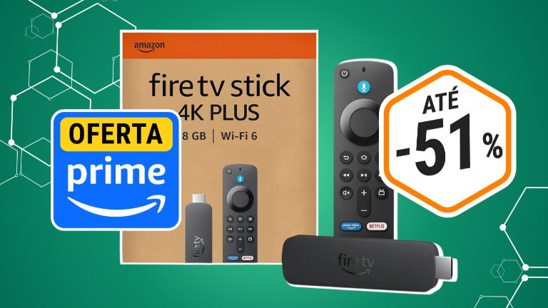 Amazon Fire TV Stick 4K Plus está a metade do preço antes do Prime Day em Portugal