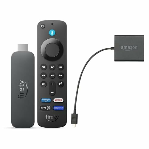 Amazon Fire TV Stick 4K Select com adaptador Ethernet