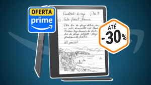 Amazon Kindle Scribe com preço de saldo antes da Festa de Ofertas Prime!