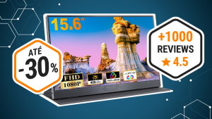 Amazon tem monitor portátil de 15" por apenas 69,99 euros para o regresso às aulas