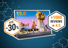 Amazon tem monitor portátil de 15" por apenas 69,99 euros para o regresso às aulas
