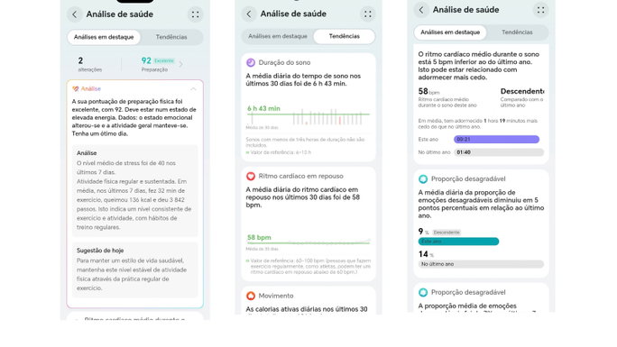 Huawei Watch 6 Pro an&aacute;lise de sa&uacute;de