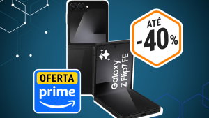 Andas atrás de um telemóvel dobrável? Poupa mais de 400 € neste Samsung na Amazon