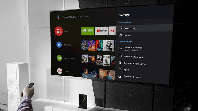 android pie nvidia shield tv