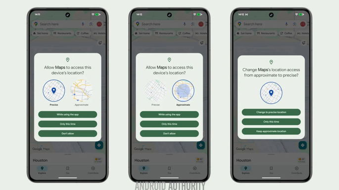 Android 16 novo recurso localização