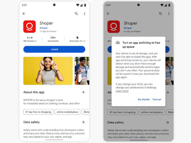 Auto Archive Google Android