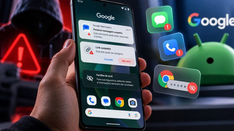 Android ganha novas proteções contra burlas que todos os utilizadores deviam conhecer
