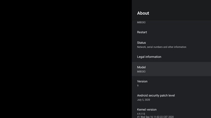 Android TV 9.0 chega à Xiaomi Mi Box 3. Crédito: XDA-Developers