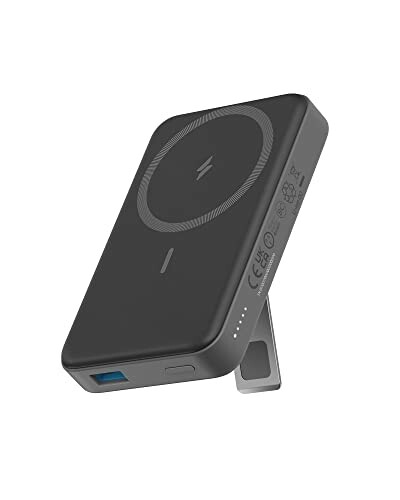 Anker 633 Bateria externa magnética, 10.000 mAh Power Bank sem fios dobrável PD20W