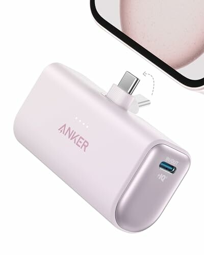 Anker Nano Power Bank 5000 mAh 22,5 W com conector USB-C dobrável
