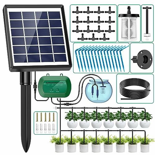 AnseTo Sistema de Riego Solar para Jardim