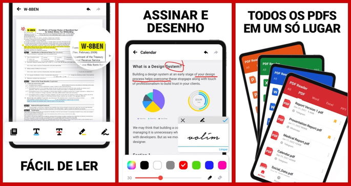 leitor de PDF