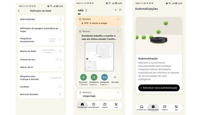 App Roomba Home
